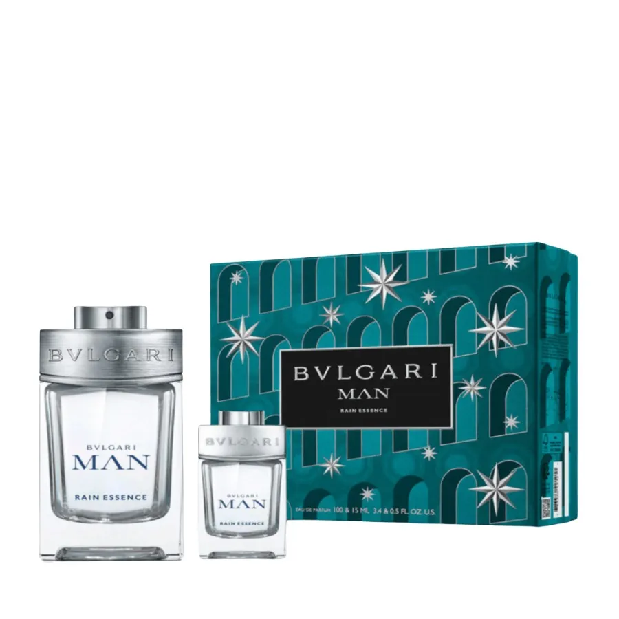 Kit Man Rain Essence Bvlgari 100ml +15ml Edp
