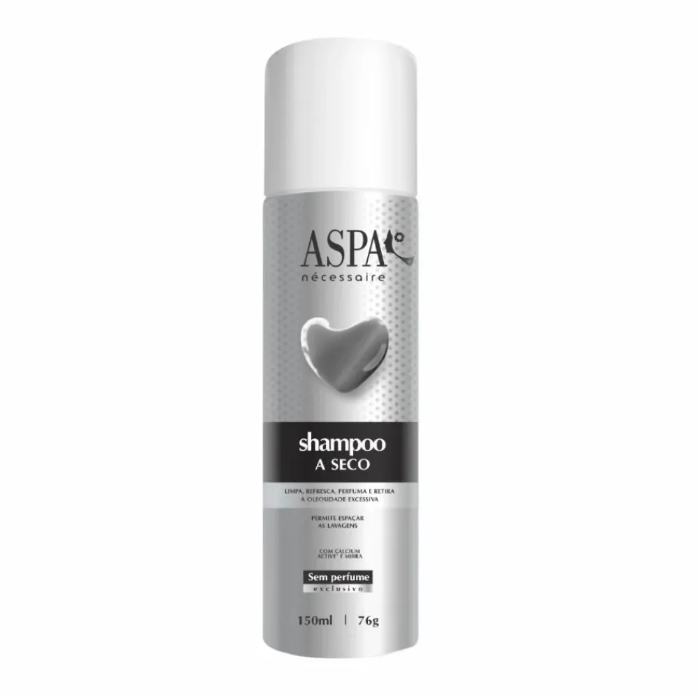 Shampoo A Seco Sem Perfume Aspa Necessaire 150ml