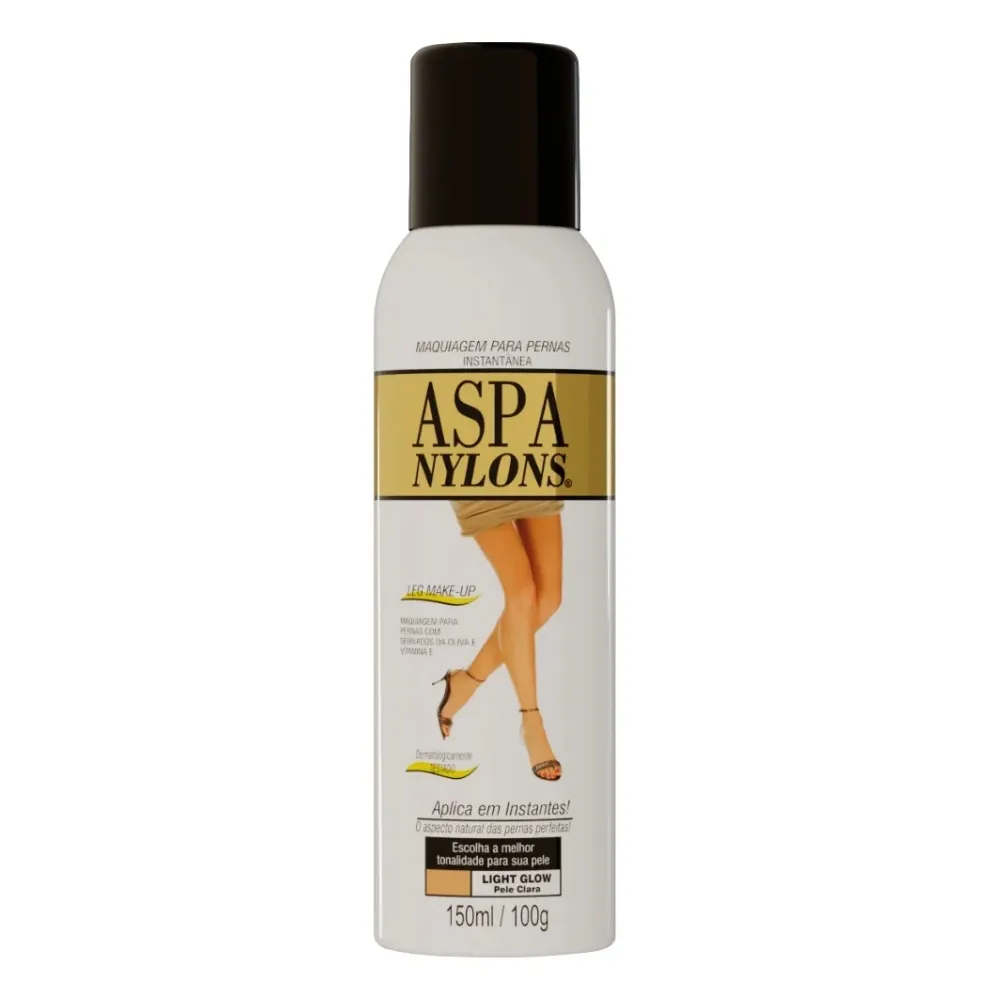 Maquiagem Para Pernas Light Glow Aspa Nylons 150ml