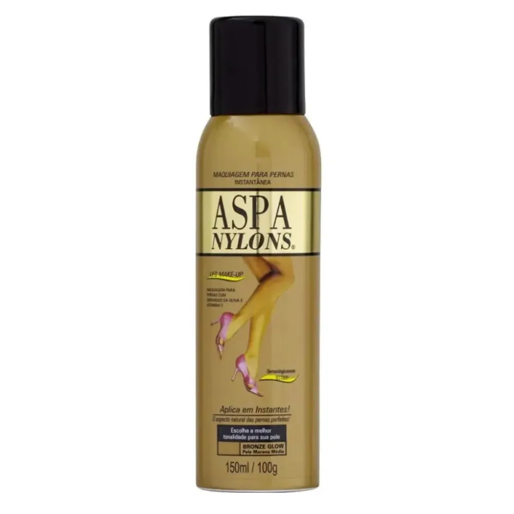 Maquiagem Para Pernas Bronze Glow Aspa Nylons 150ml