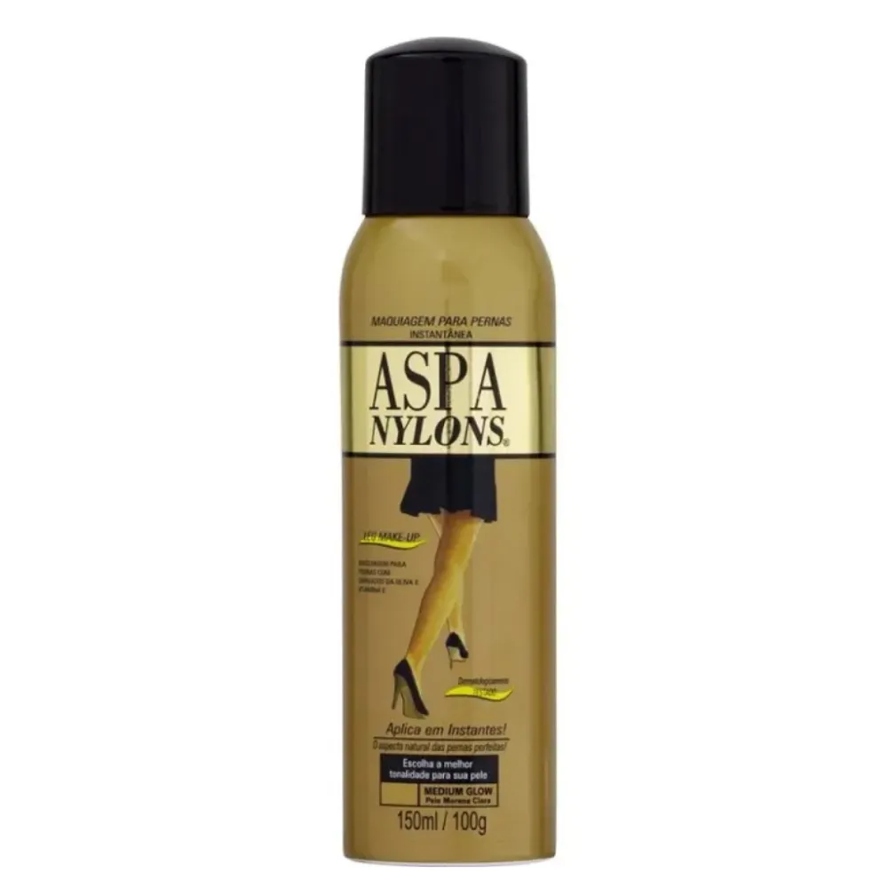 Maquiagem Para Pernas Medium Glow Aspa Nylons 150ml