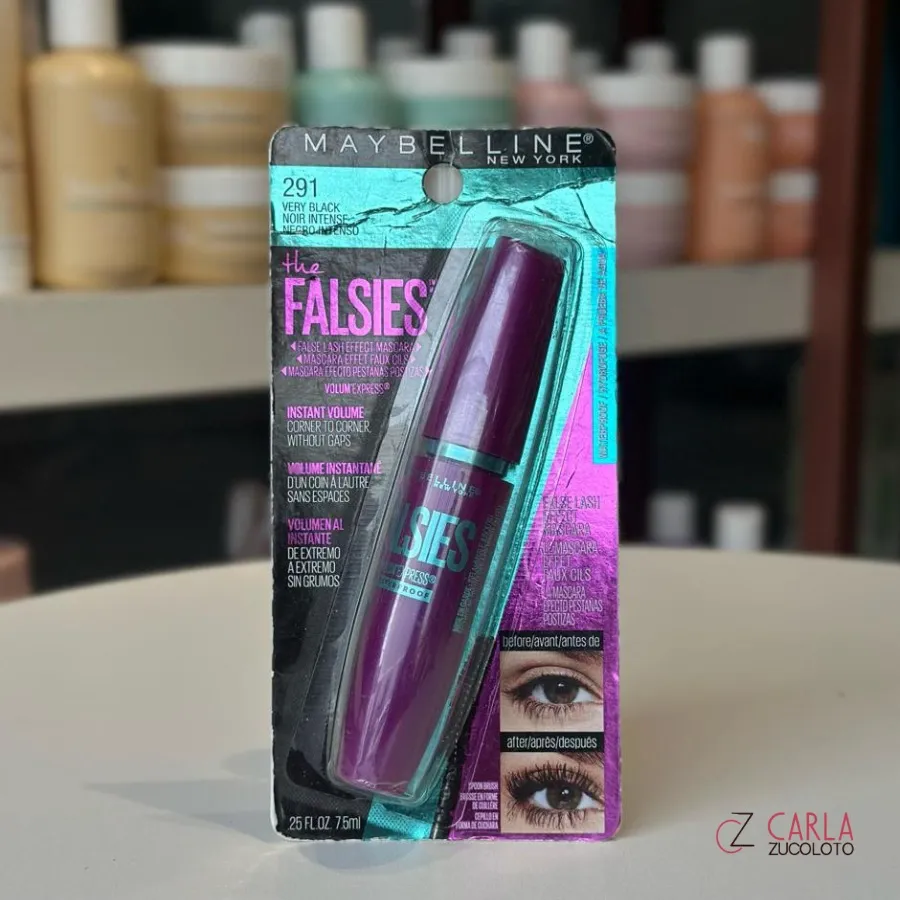 Mascara De Cilios Waterproof 291 The Falsies Maybelline 7,5ml