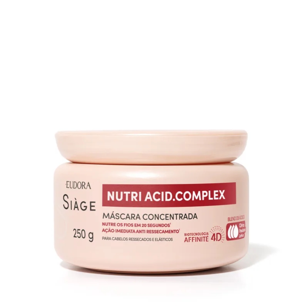 Mascara Capilar Nutri Acid Complex Siage Eudora 250g