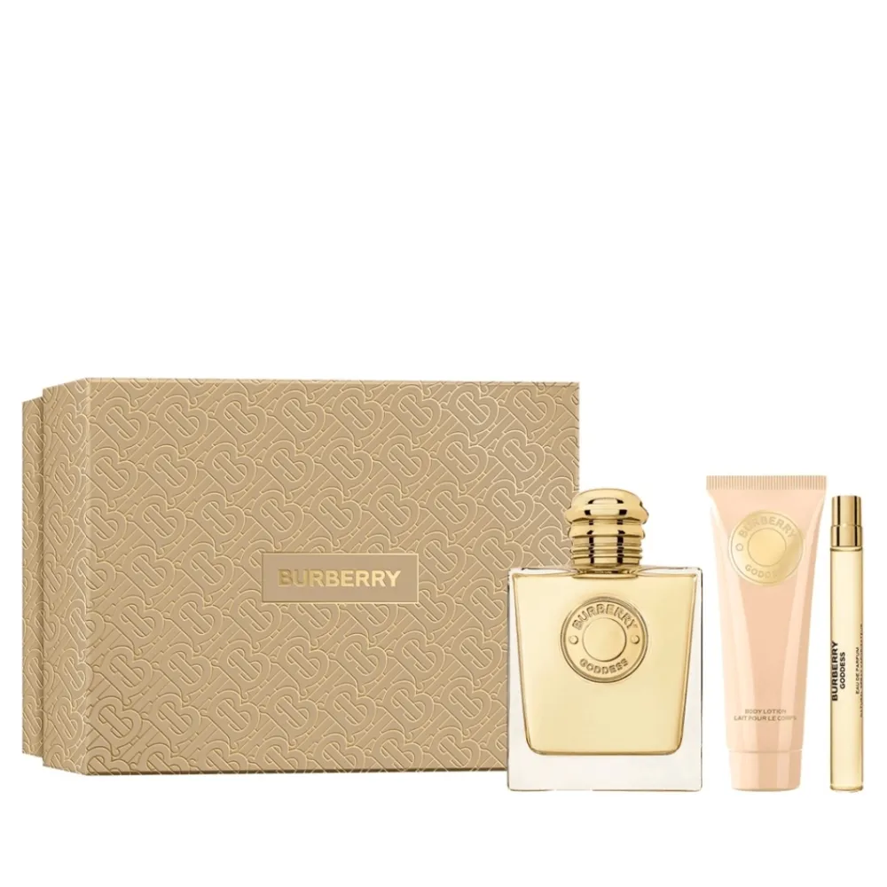 Kit Burberry Goddess Edp 100+bl75+ps10ml