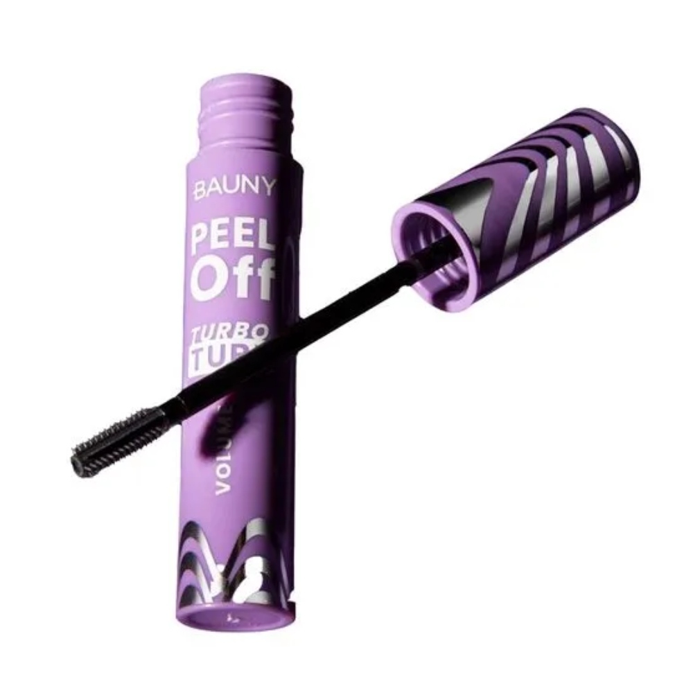 Mascara De Cilios Peel Off Preta Volum+ Definiçao Bauny 5g