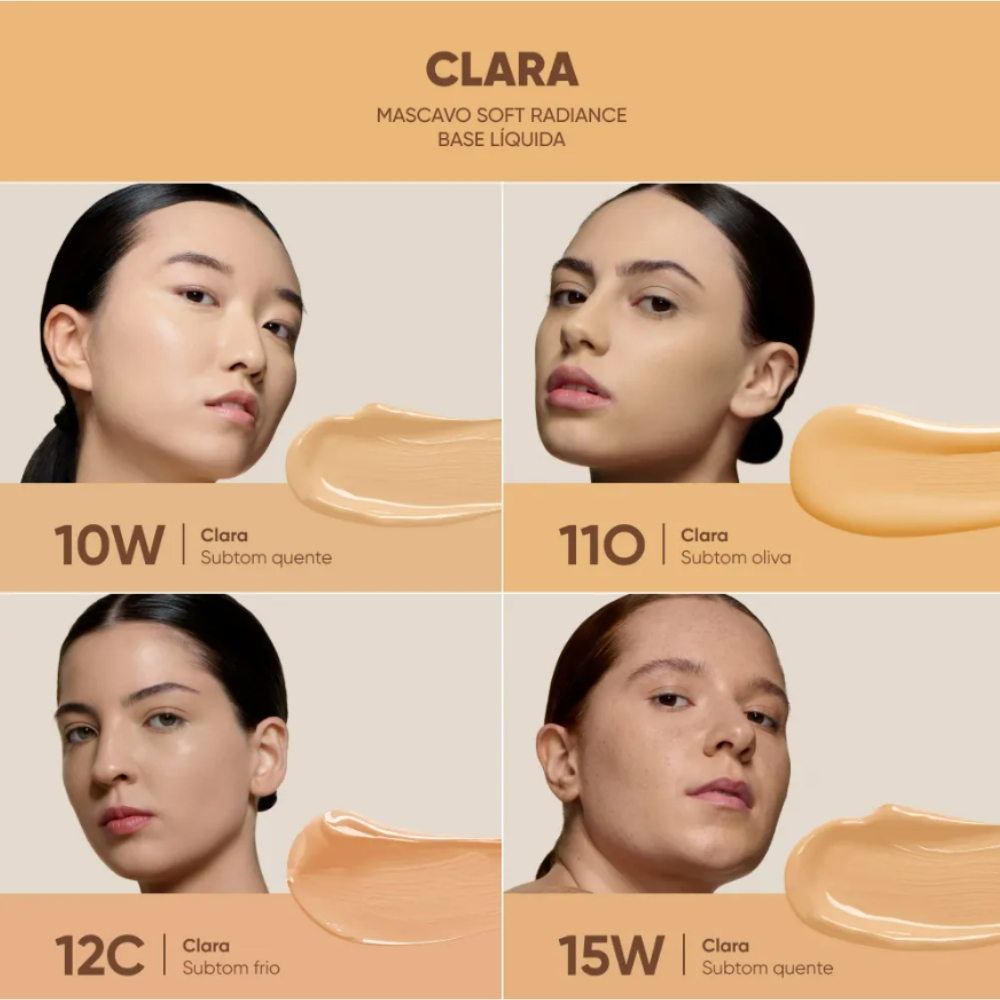 Mascavo Base Liquida Soft Radiance 10w 30ml.1