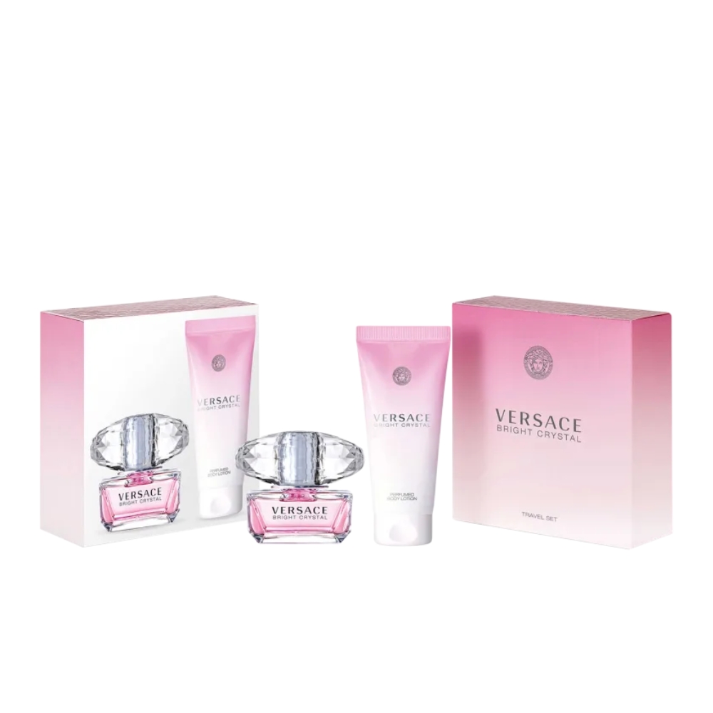 Versace Bright Crystal Cofret Edt 50ml+bl100ml