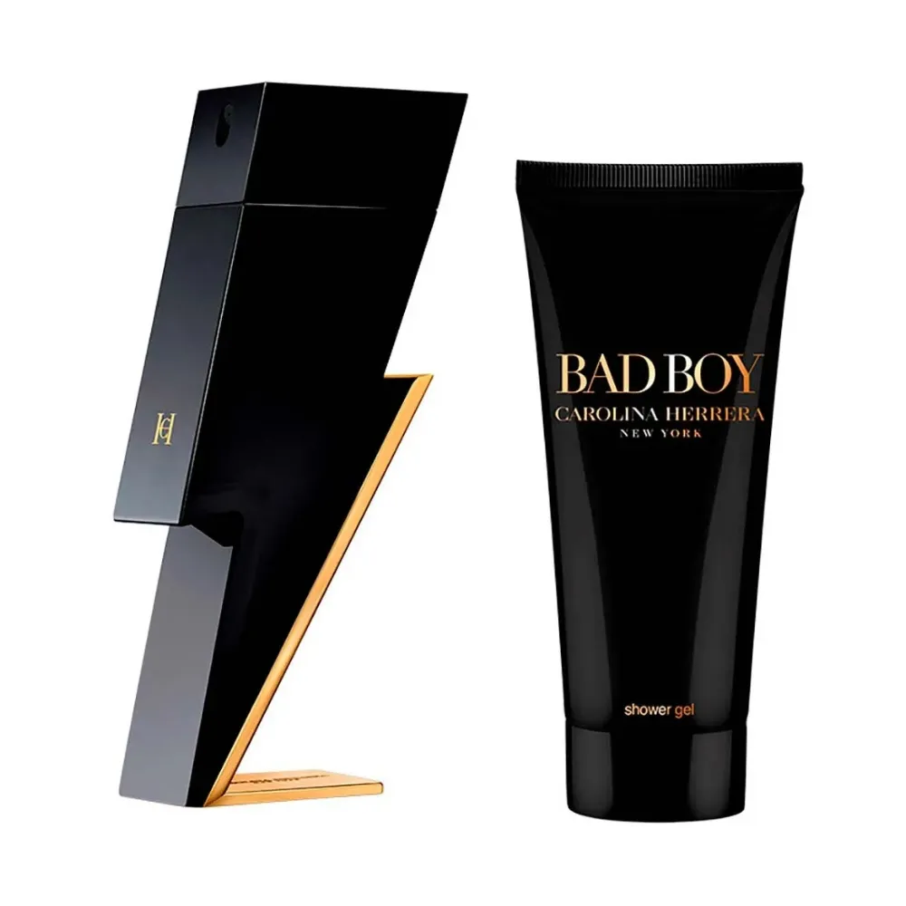 Kit Bad Boy Carolina Herrera Edt 100ml + Sg 100ml