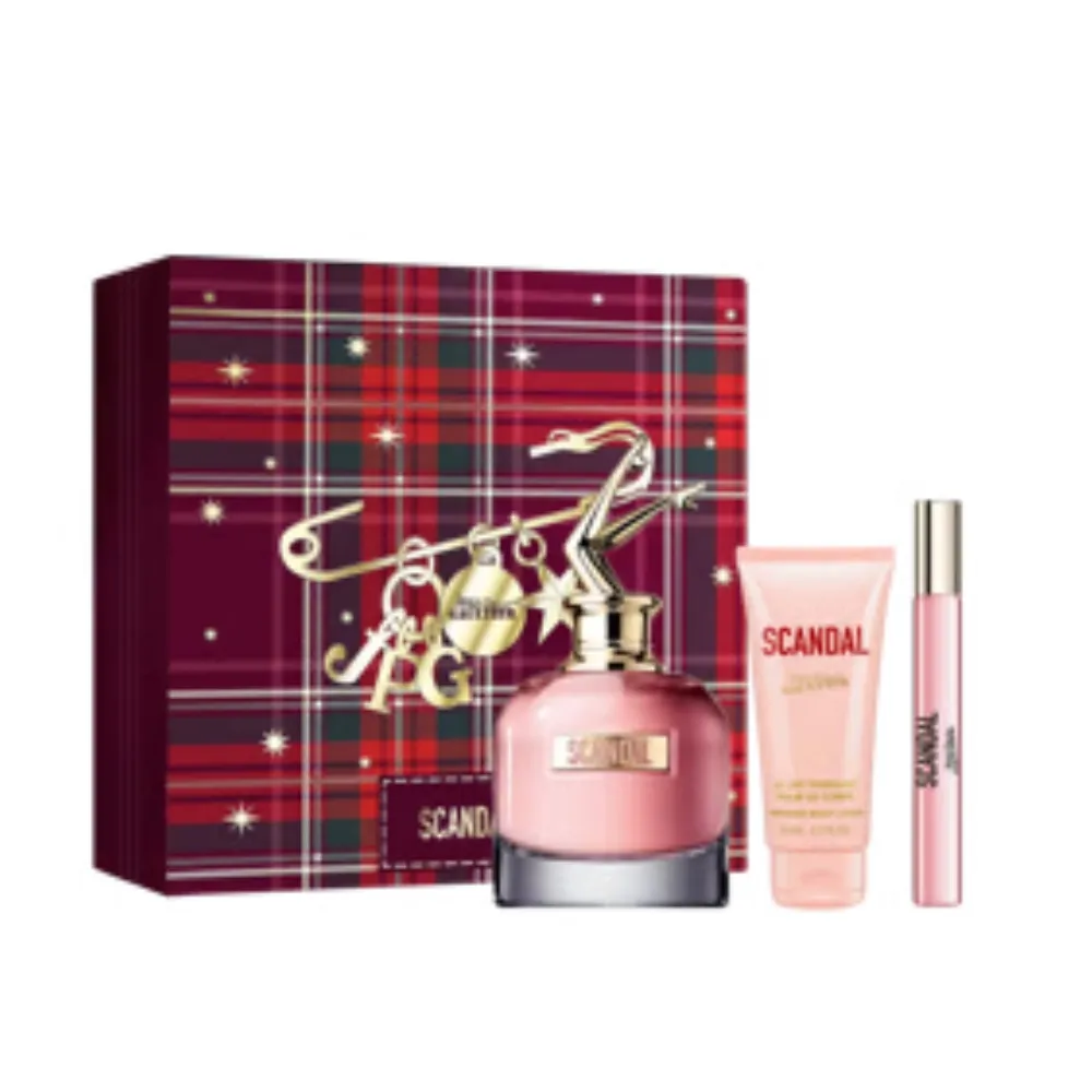 Kit Scandal Jean Paul Gaultter Edp 80ml + Mini Edp 6ml + Bl 75ml
