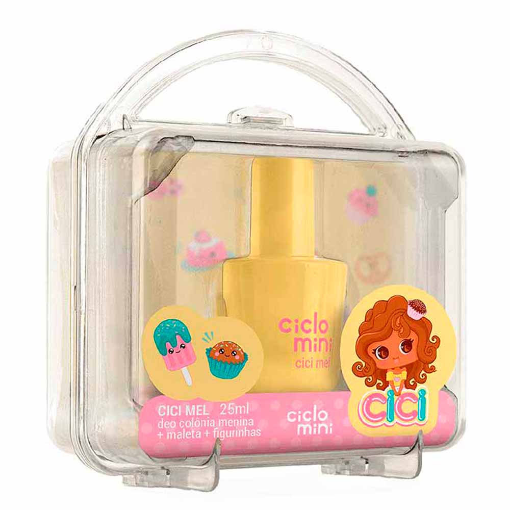 Estojo Maleta Cici Mel Ciclo Mini  25ml