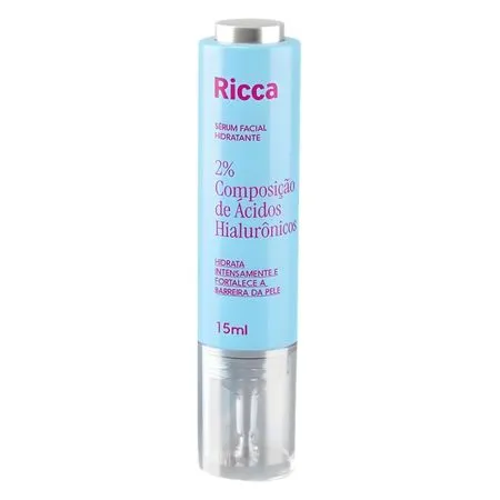 Serum Facial Hidratante Acido Hialuronico Ricca 15ml