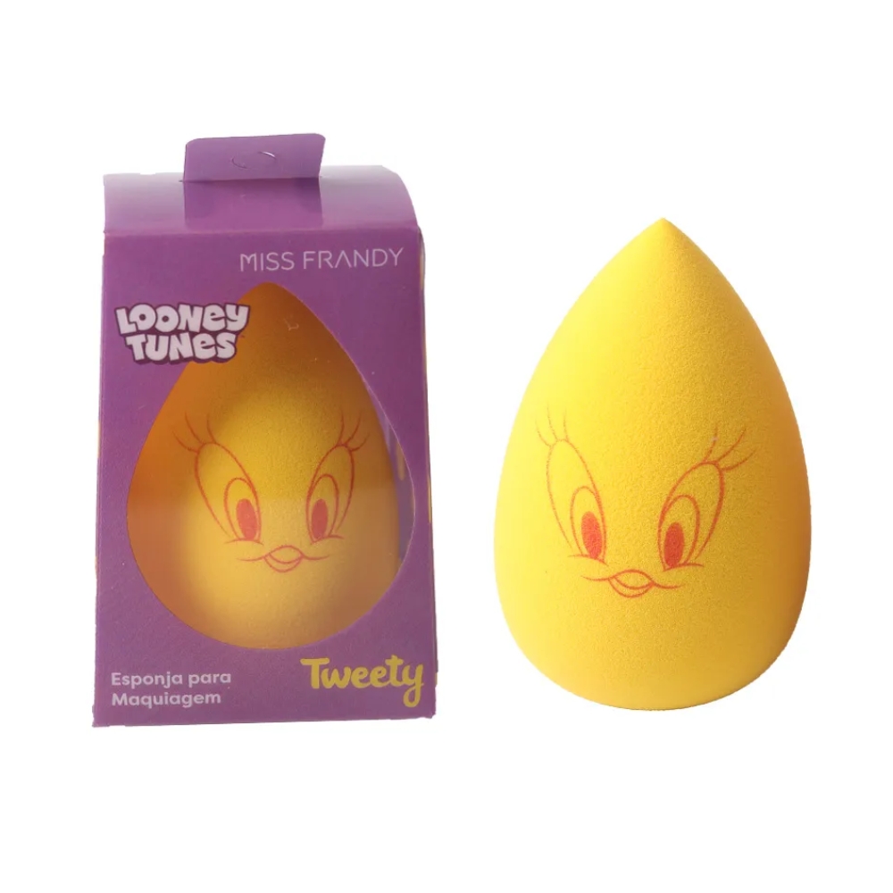Esponja Para Maquiagem Linha Tweety Wp-e24-0731 Miss Frandy