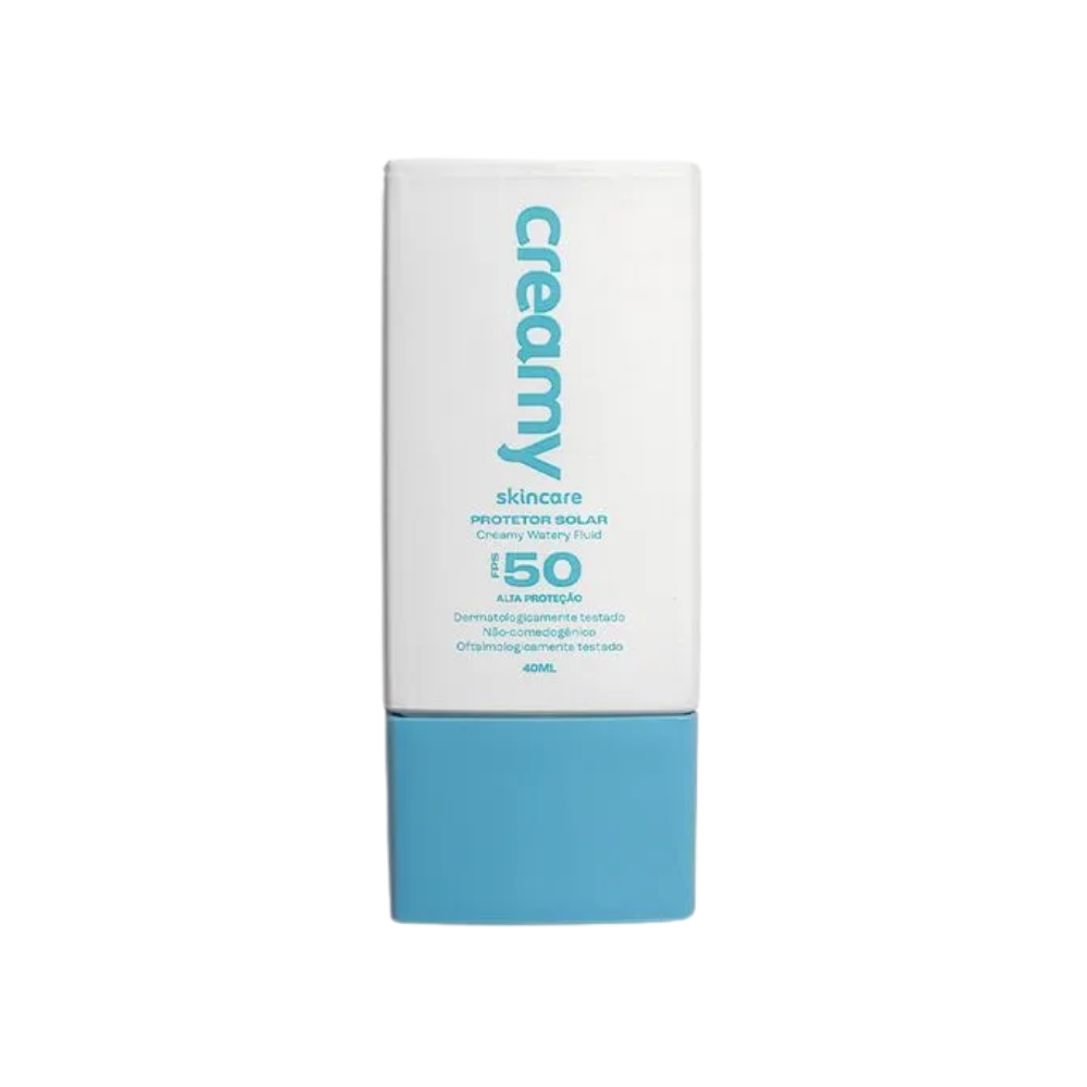Protetor Solar Watery Fluid Fps50 Creamy  40ml