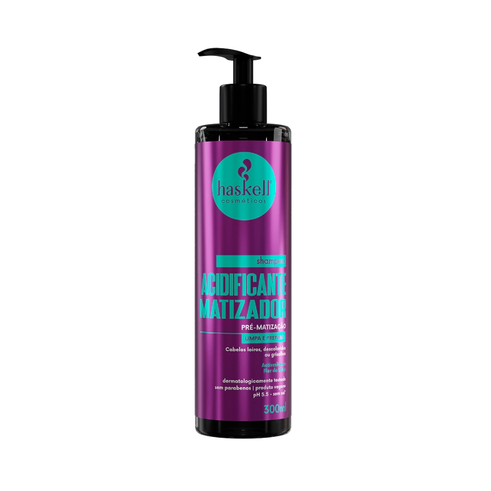 Shampoo Acidificante Matizador Haskell 300ml