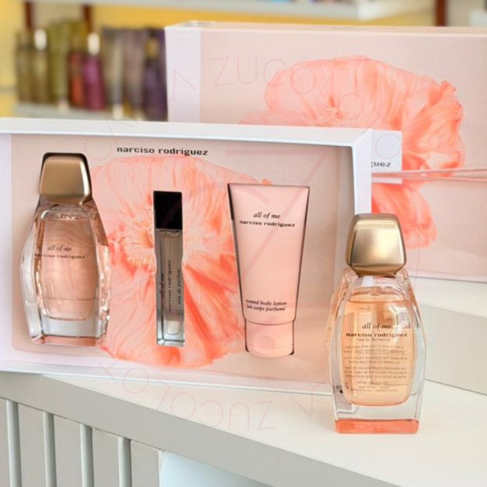 Narciso All Of Me Edp 90ml + Body Lotion 50ml + Purse Spray 10ml Narciso Rodriguez Kit